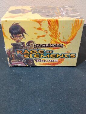 Pathfinder 2e Rage of Elements Spell Cards TTRPG Paizo Brand New Sealed Pack